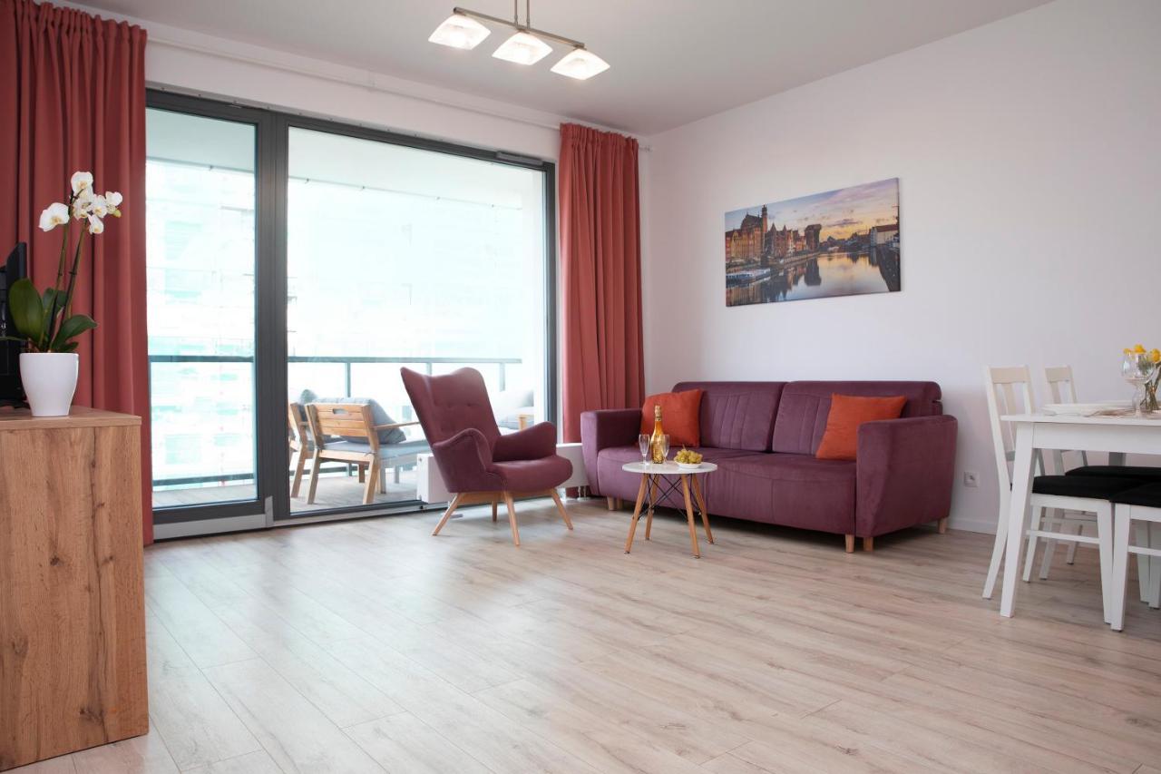Luxus Apartament Fitness&Spa Z Sauna I Silownia Гданьск Экстерьер фото