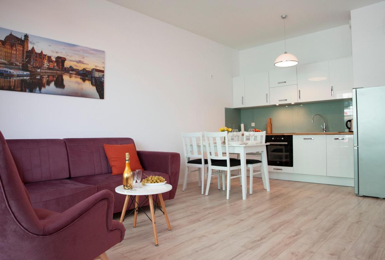 Luxus Apartament Fitness&Spa Z Sauna I Silownia Гданьск Экстерьер фото
